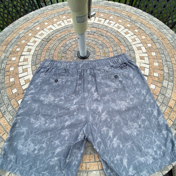 O’Neill Dappled Gray 100%Cotton Drawstring Shorts - Picture 4 of 6
